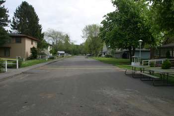 View from Orderly Room, towards FPS-24 tower