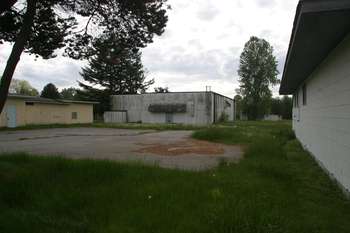 Looking down side of the BX towards ops/t2.
