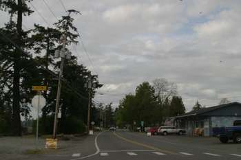 The other direction where Alderson meets Birch Bay